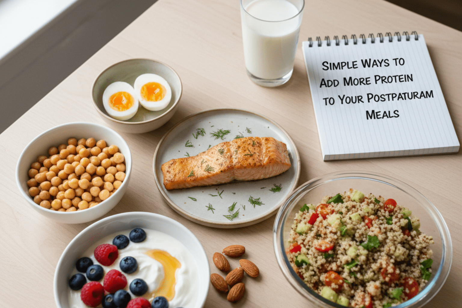 Boost your recovery and energy with protein-rich postpartum meals that are easy, tasty, and healthy.